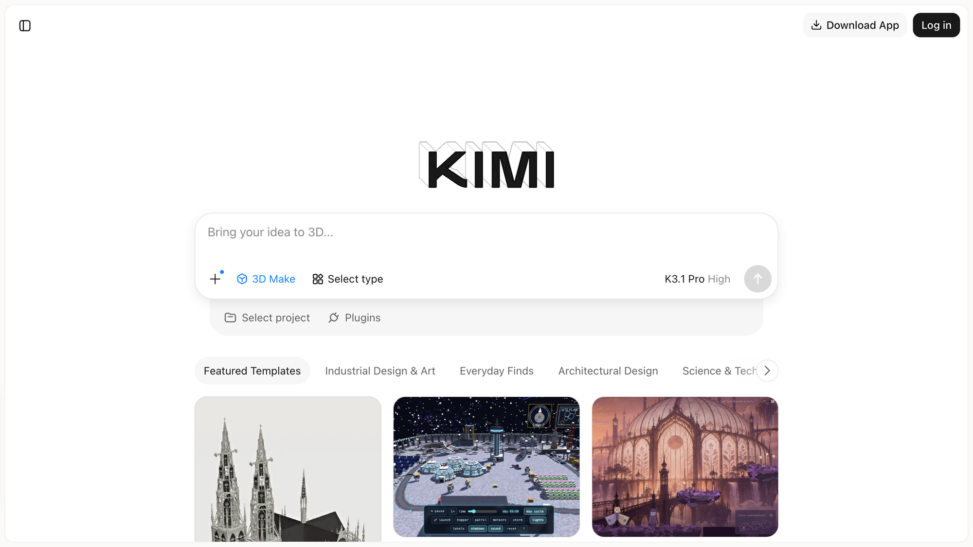 3D Make homepage